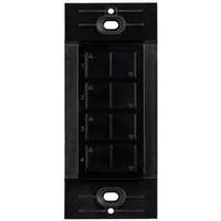 Task Lighting Wireless 4 Zone Black Task Lighting Remote Control